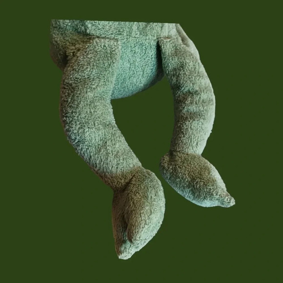 Animal alley frog seated ginham bow "7" - Picture 4 of 5